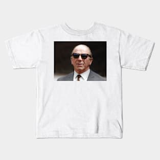 Sir Matt Busby looking cool Kids T-Shirt